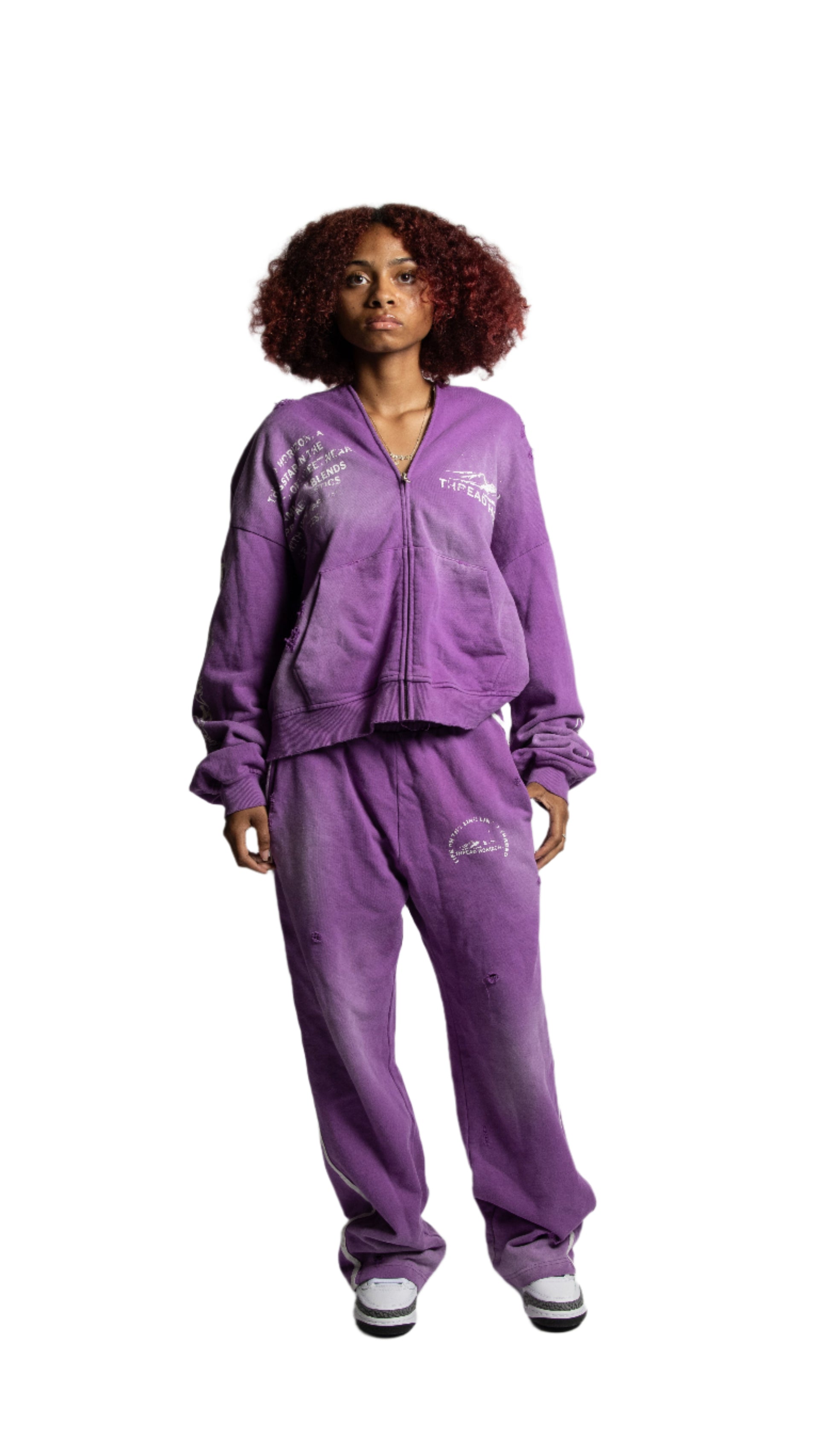 THREAD PURPLE TRACKSUIT